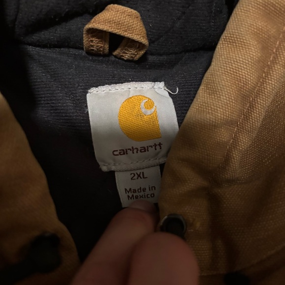 Lot Of 2 Carhartt Jacket & Vest Bundle Sz 2XL , 3XL Distress - Picture 5 of 5